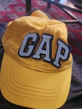 GAP Kids Yellow Logo Baseball Cap